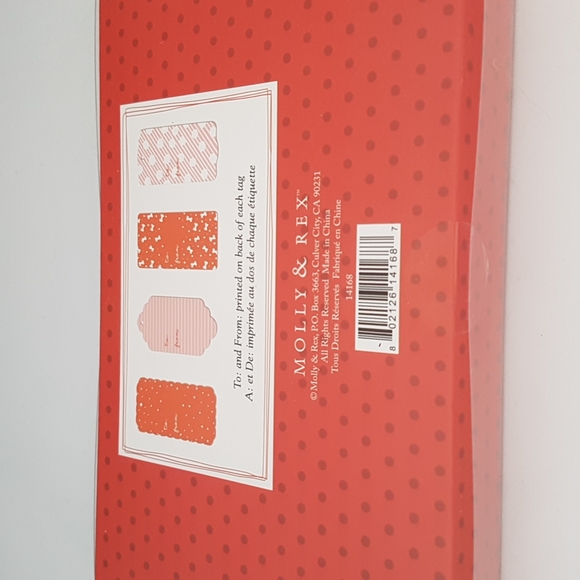 🎅🏼12 pcs 3D Holiday Gift Tags From To 1.85" x 3.75" Inch. Approx. - Picture 13 of 17